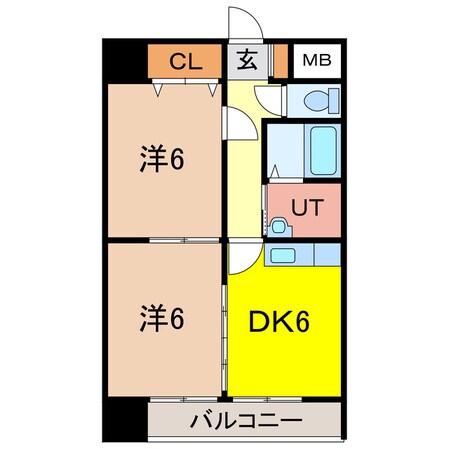 ノルテ1条通の物件間取画像